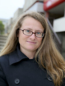Photo portrait d'Evelyne Jardin